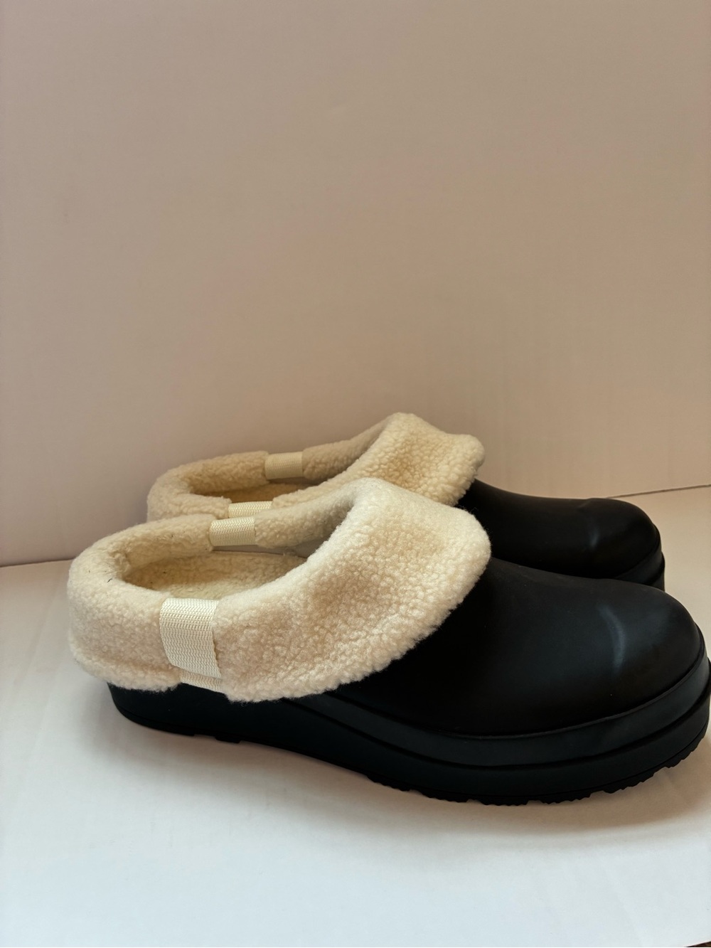 Women’s HUNTER Fleece Lined Slip On Shoes 11